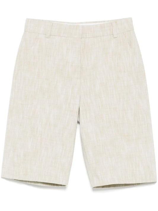 Slim-Fit Bermuda Shorts
