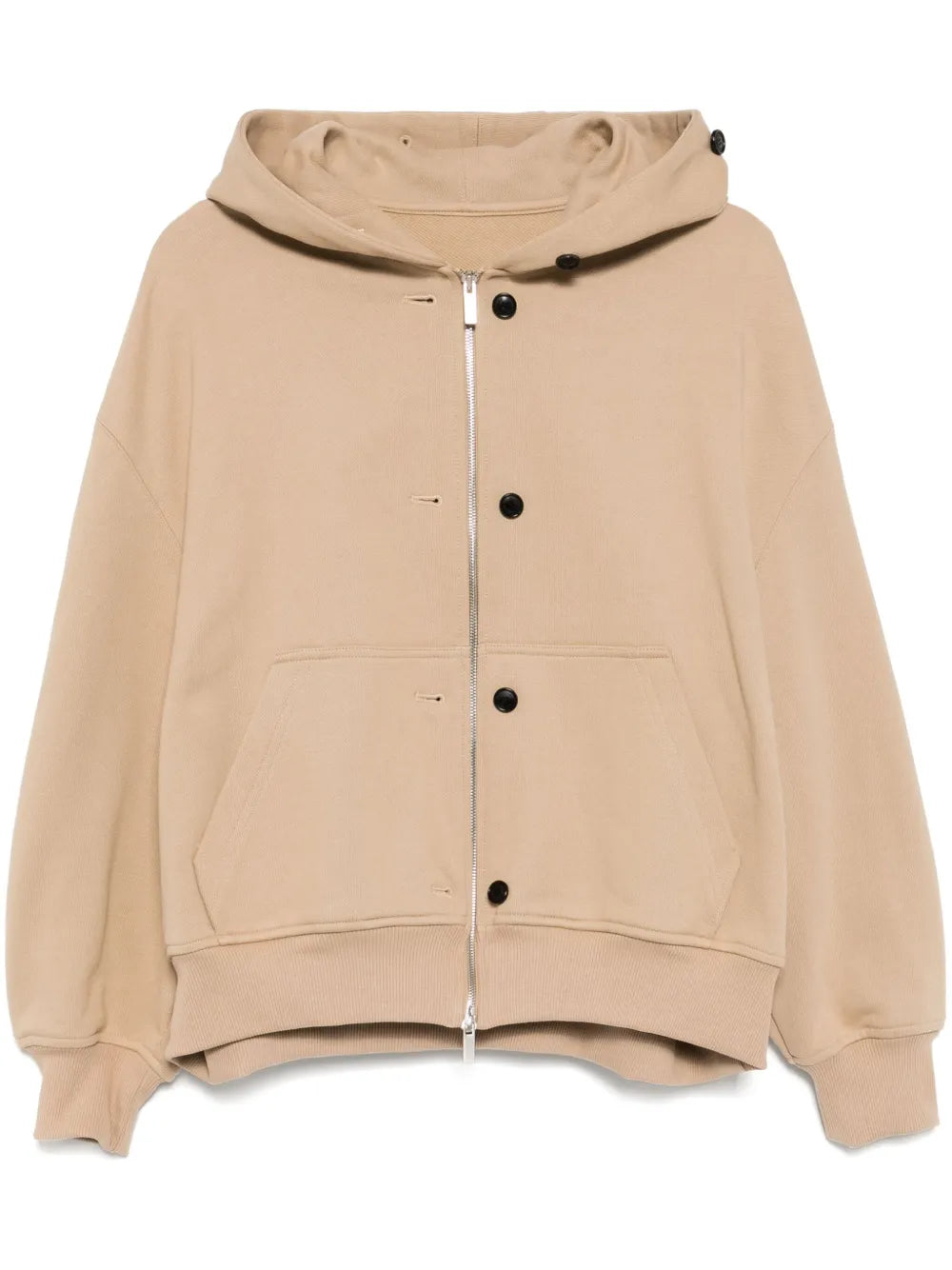 Buttoned Hoodie