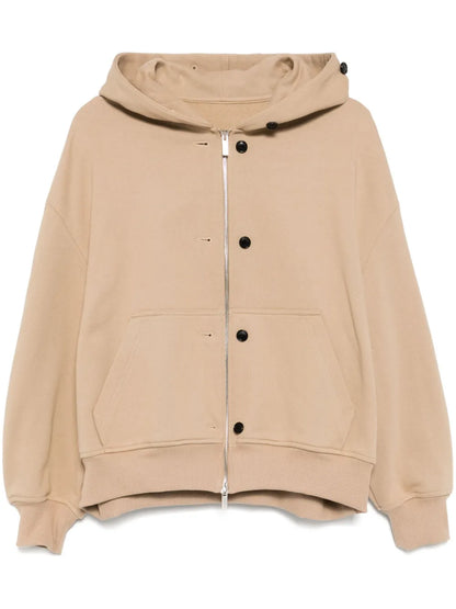 Buttoned Hoodie