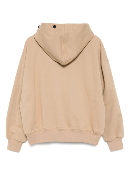Buttoned Hoodie