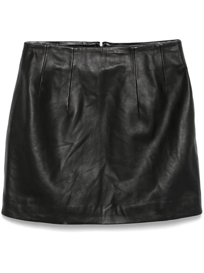 Leather Mini Skirt