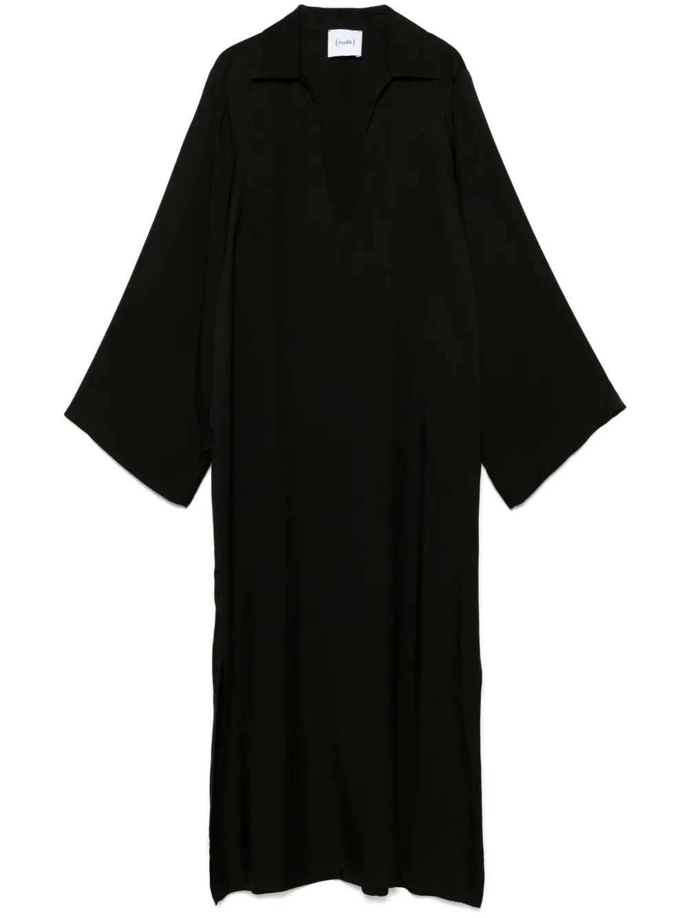 V-Neck Midi Dress