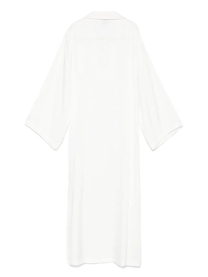 V-Neck Midi Dress