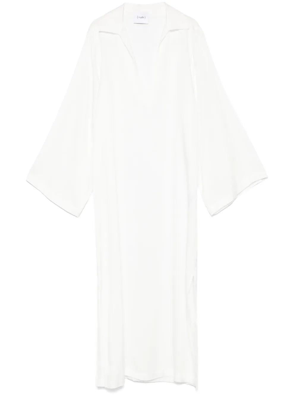 V-Neck Midi Dress