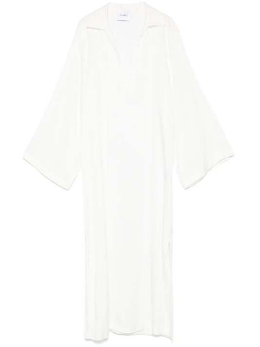V-Neck Midi Dress