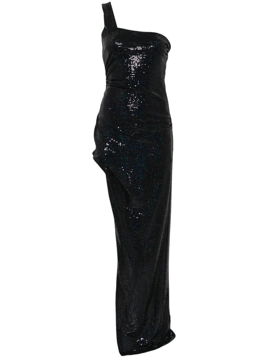 Sequin-Embellished Maxi Dress