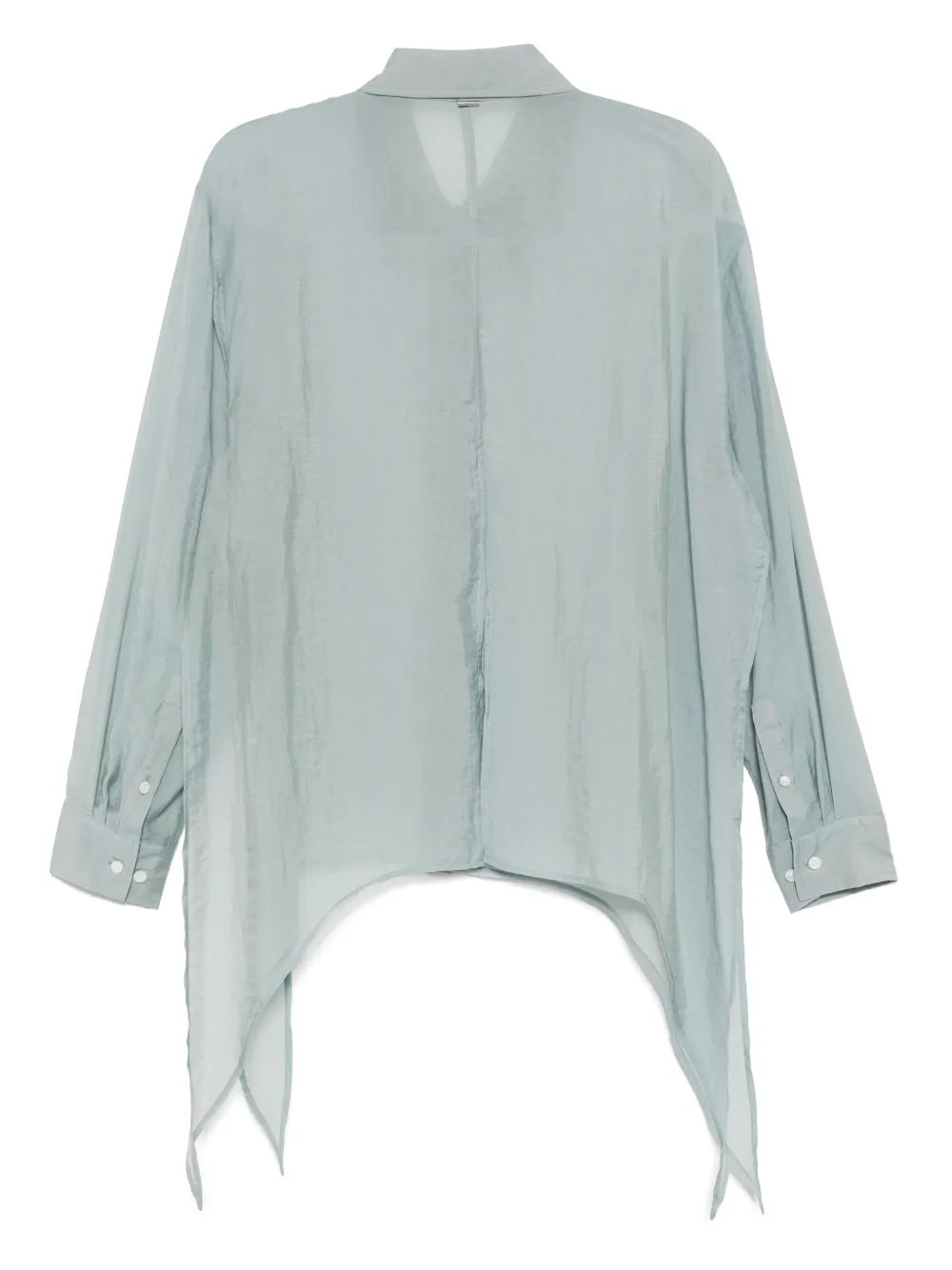 Side Slit Tie Shirt