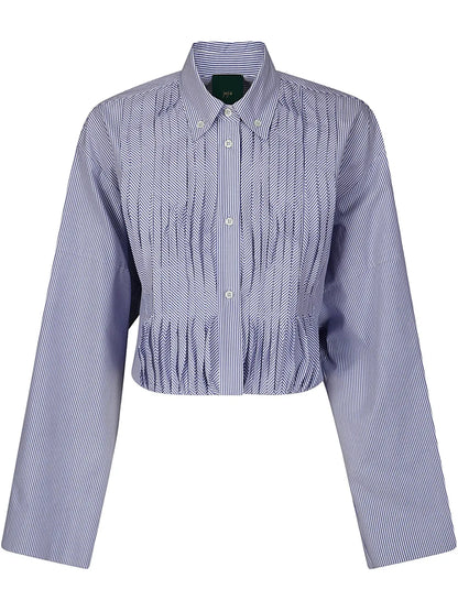 Striped Poplin Shirt