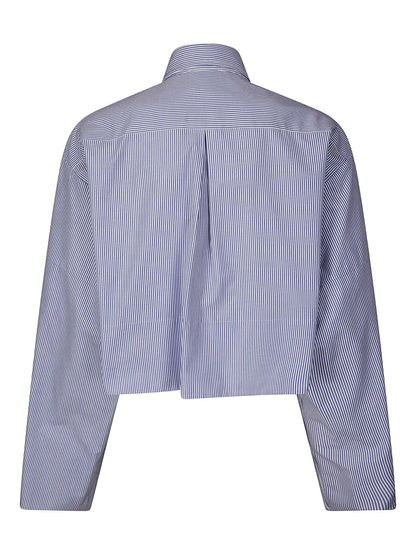 Striped Poplin Shirt