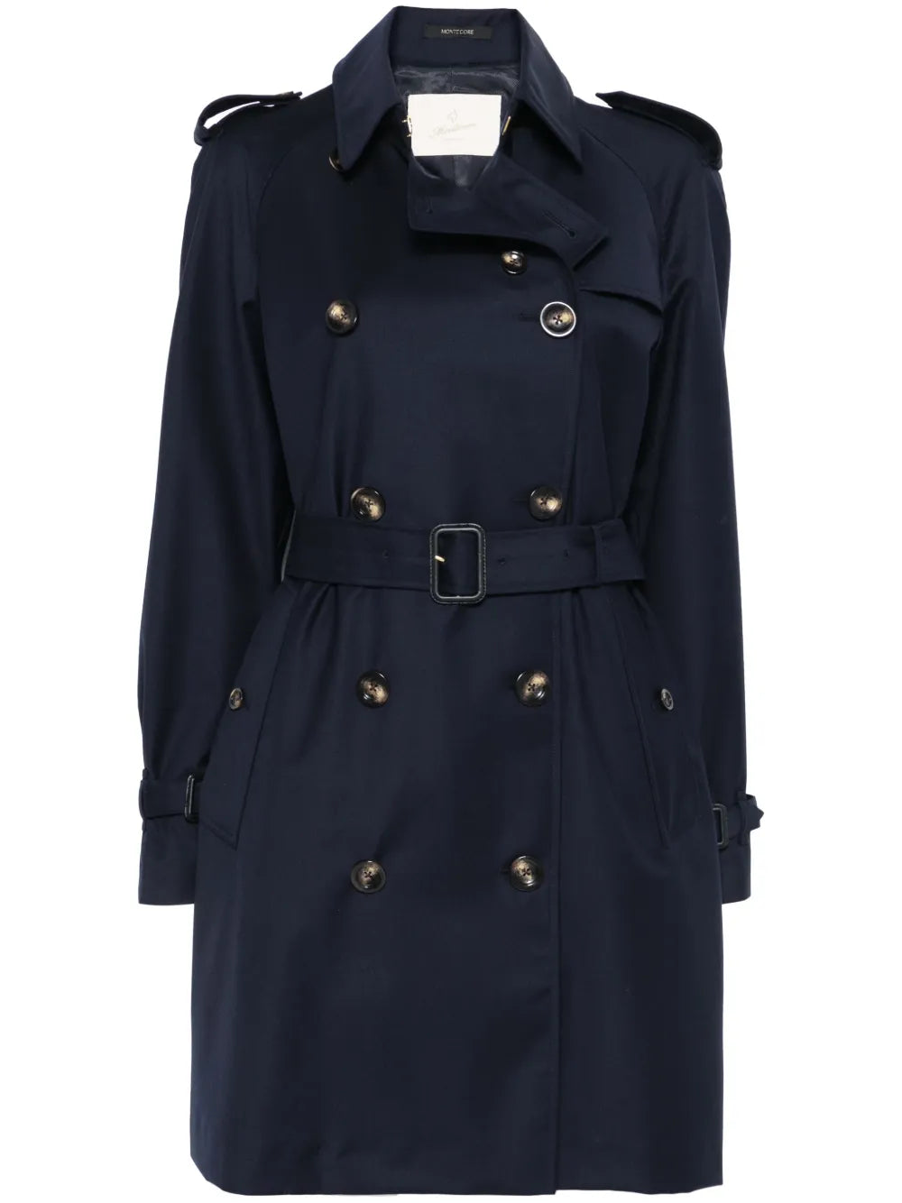 Virgin Wool Trench Coat