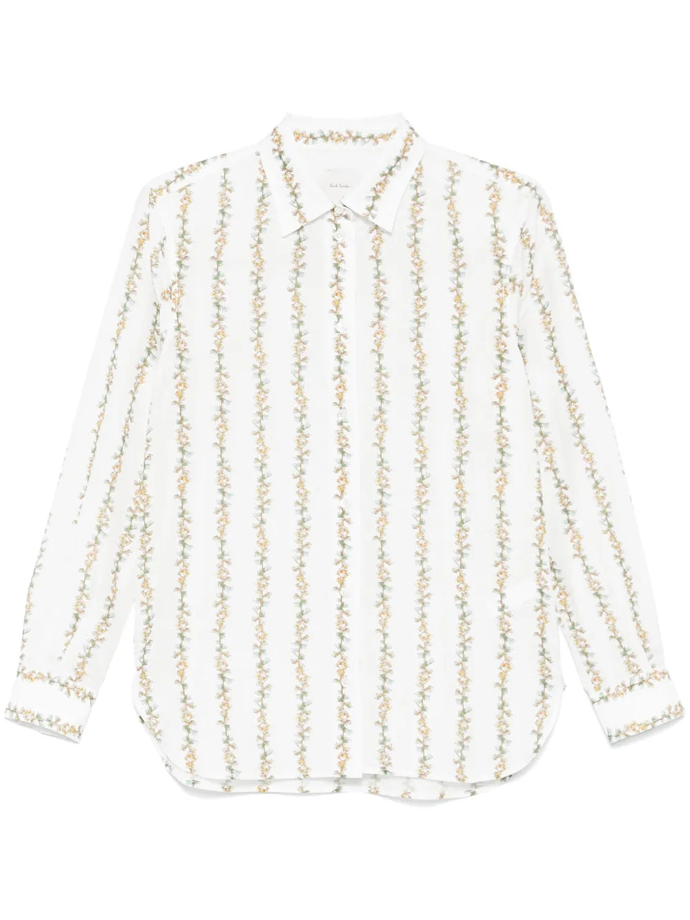 Inflorescence-Print Shirt