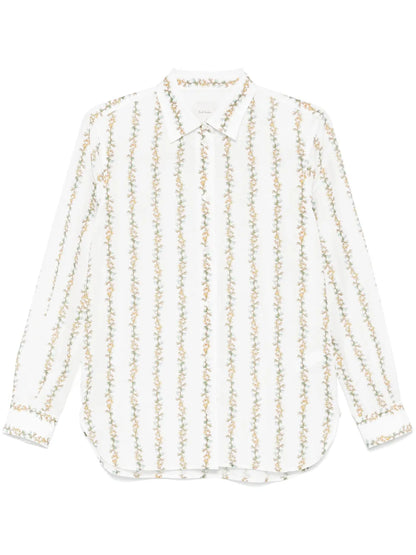 Inflorescence-Print Shirt