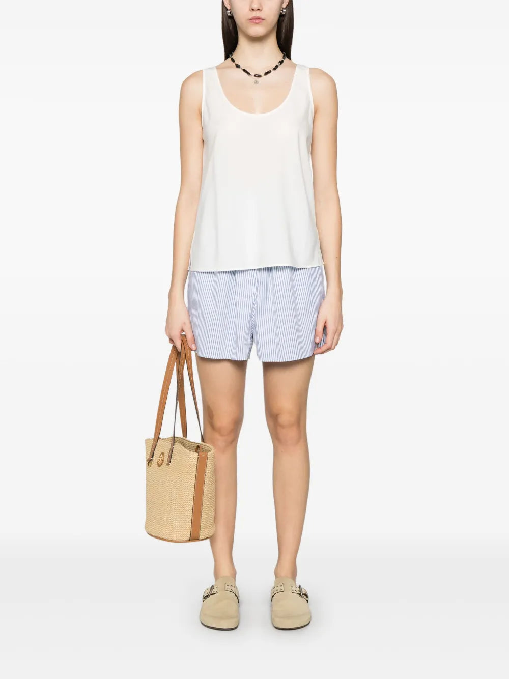 Charmeuse Tank Top
