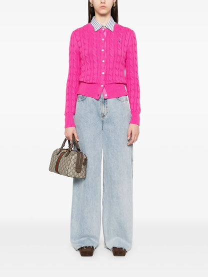 Polo Pony-Embroidered Cardigan