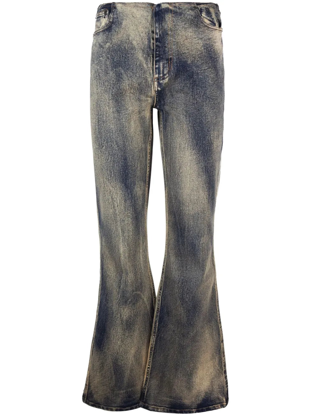 Washed Flared Jeans