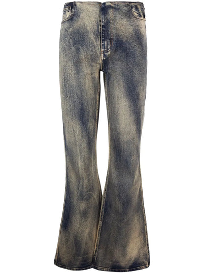 Washed Flared Jeans