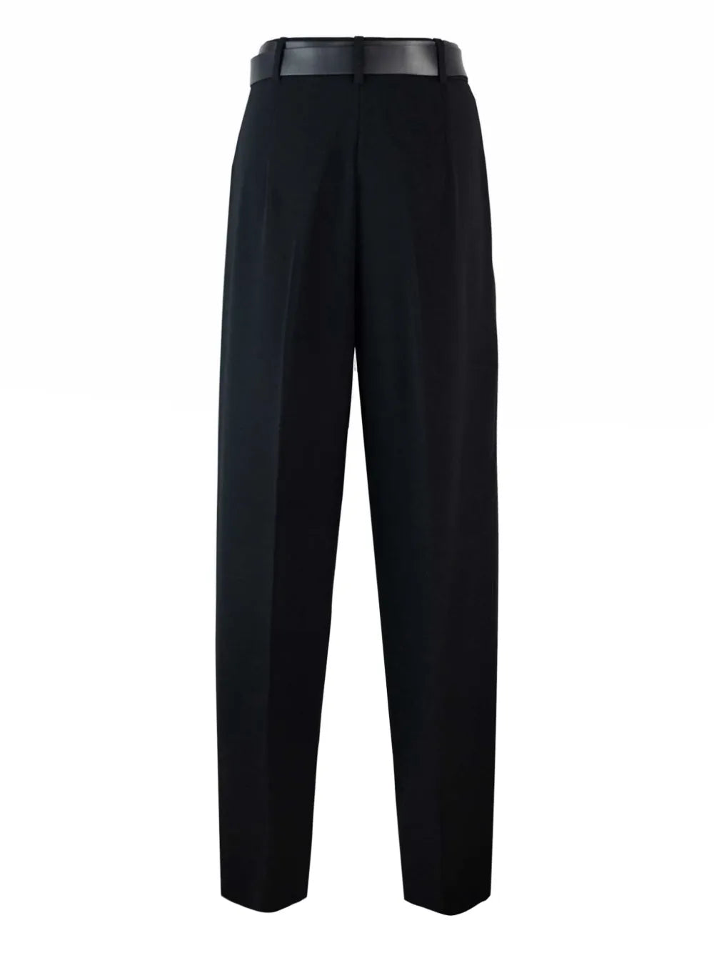 Belted Straight Trousers