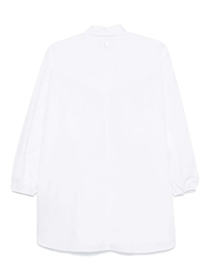 Embroidered Shirt Dress