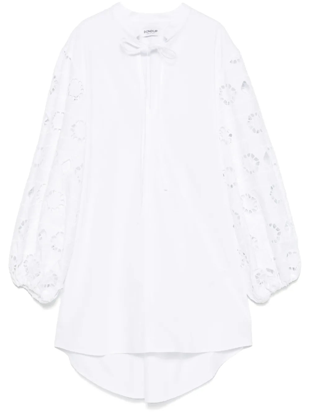 Broderie-Anglaise Mini Dress