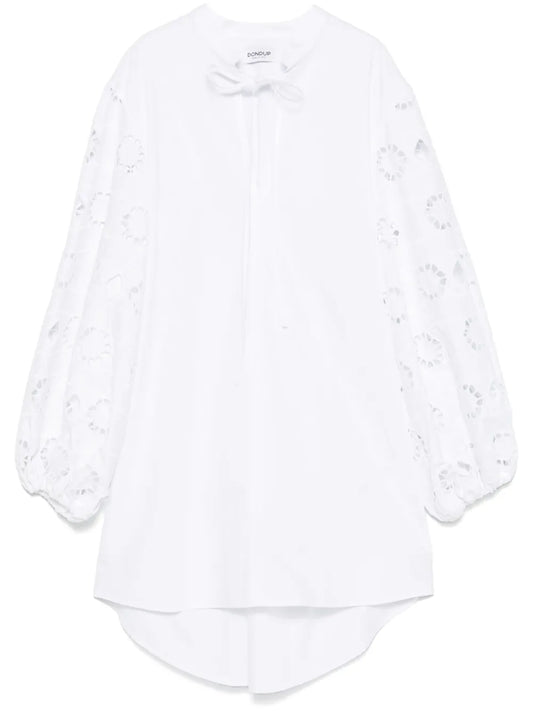 Broderie-Anglaise Mini Dress