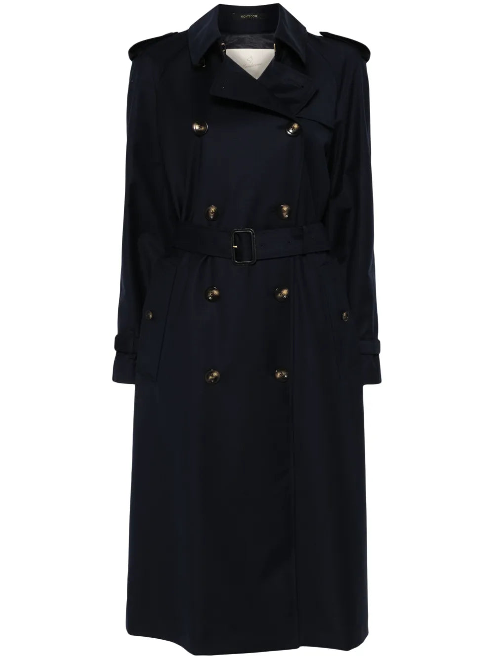Virgin Wool Trench Coat