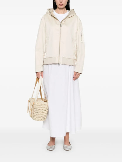 Hooded Bomber Jacket