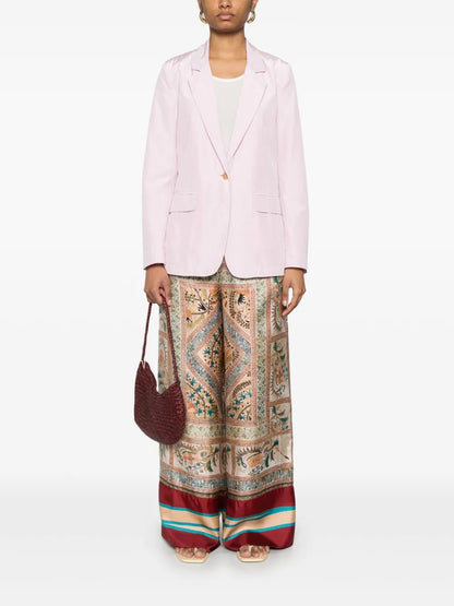 Notched-Lapels Blazer