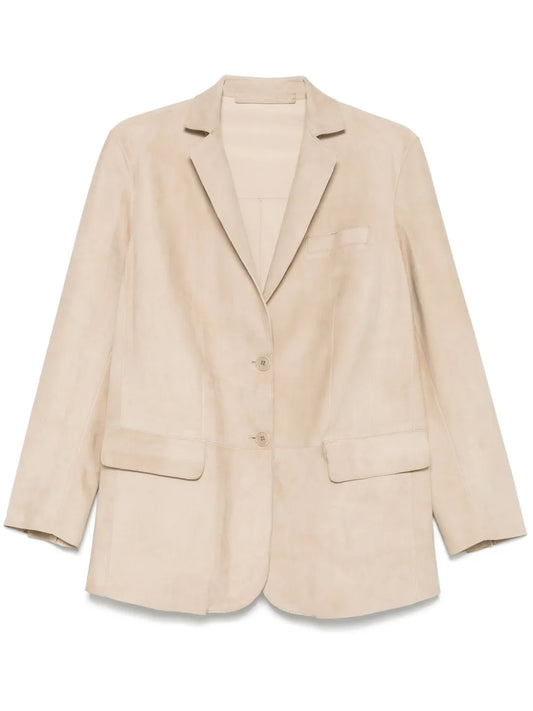 Leather Blazer