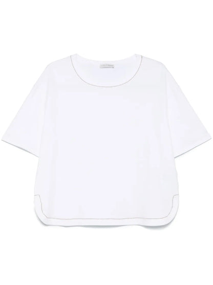 Bead-Embellished T-Shirt