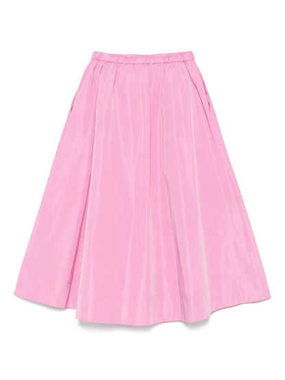 Belted Midi Skirt