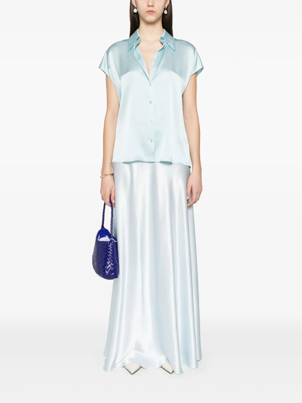 Silk Maxi Skirt