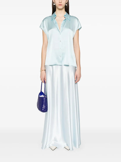 Silk Maxi Skirt