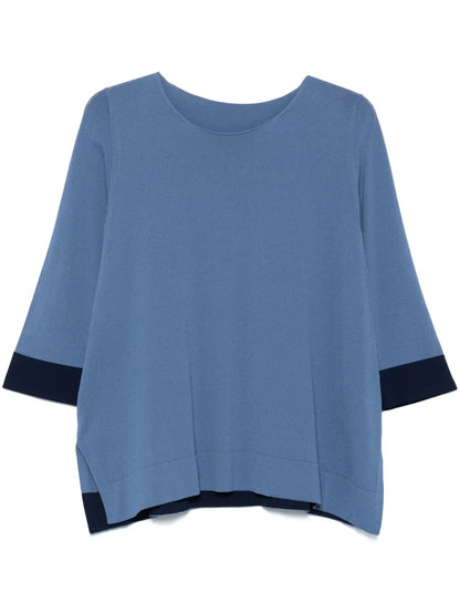 Contrast-Trim Top