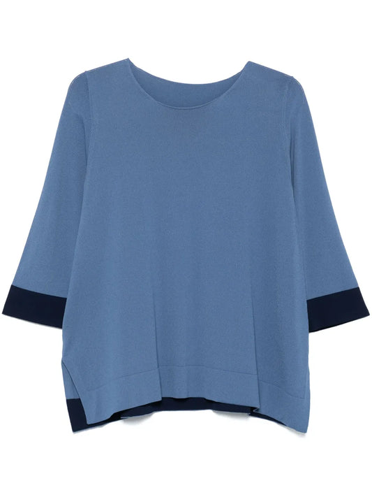 Contrast-Trim Top