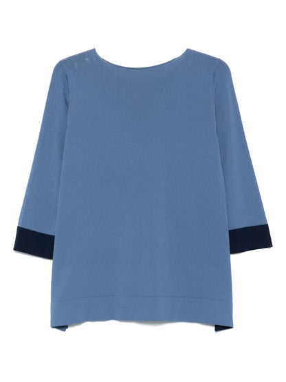 Contrast-Trim Top