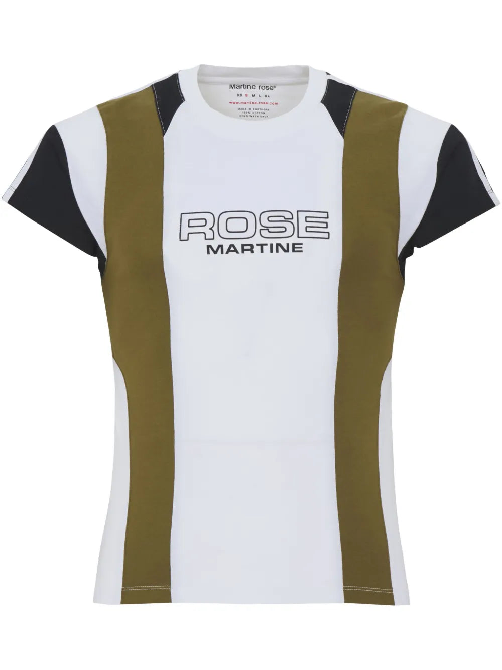 Shrunken Panelled T-Shirt