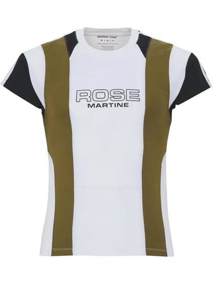Shrunken Panelled T-Shirt