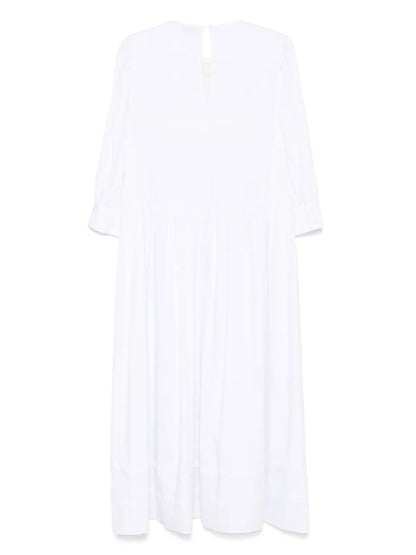 Embroidered Midi Dress