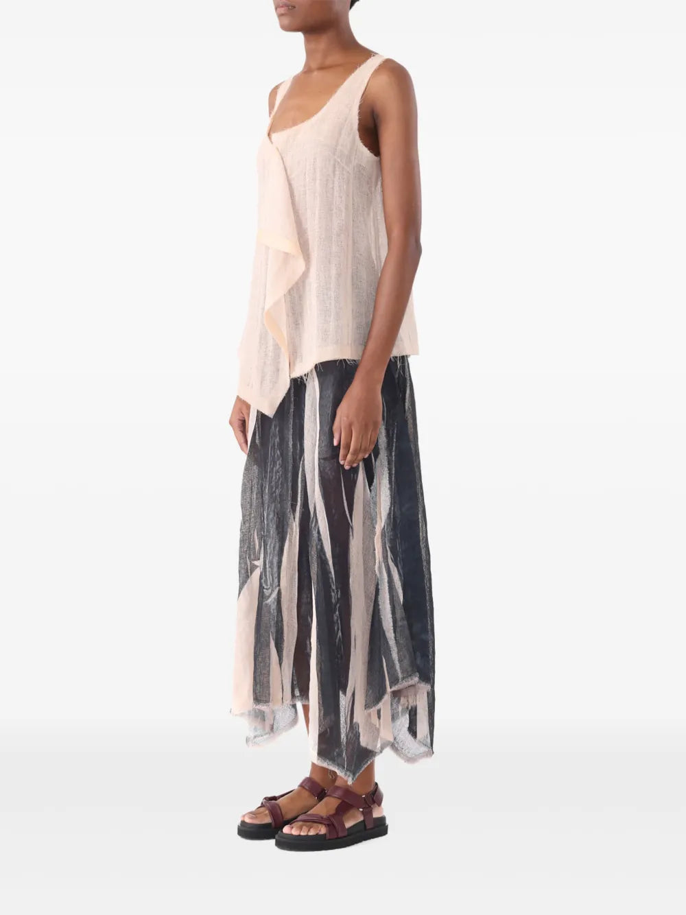 Screen-Printed Skirt