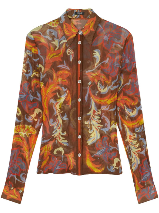 Exotic Barocco Crepe Shirt
