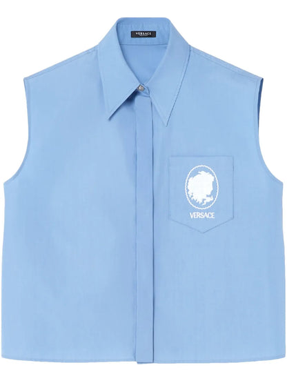 Cameo Logo-Embroidered Shirt