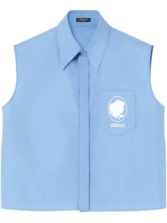 Cameo Logo-Embroidered Shirt