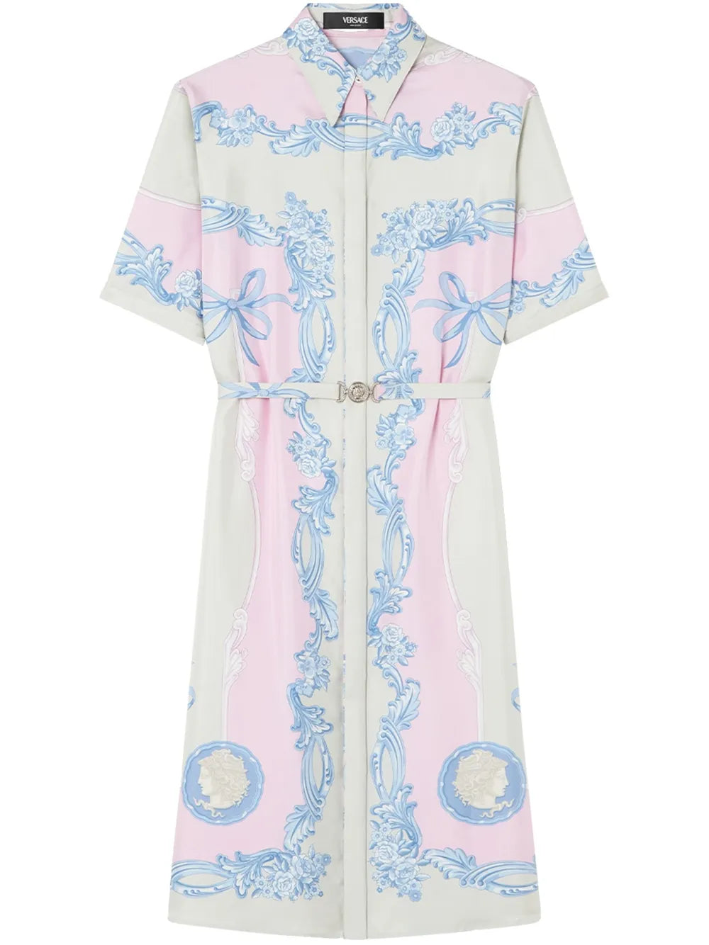 Cameo Midi Shirt Dress