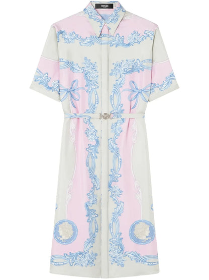 Cameo Midi Shirt Dress