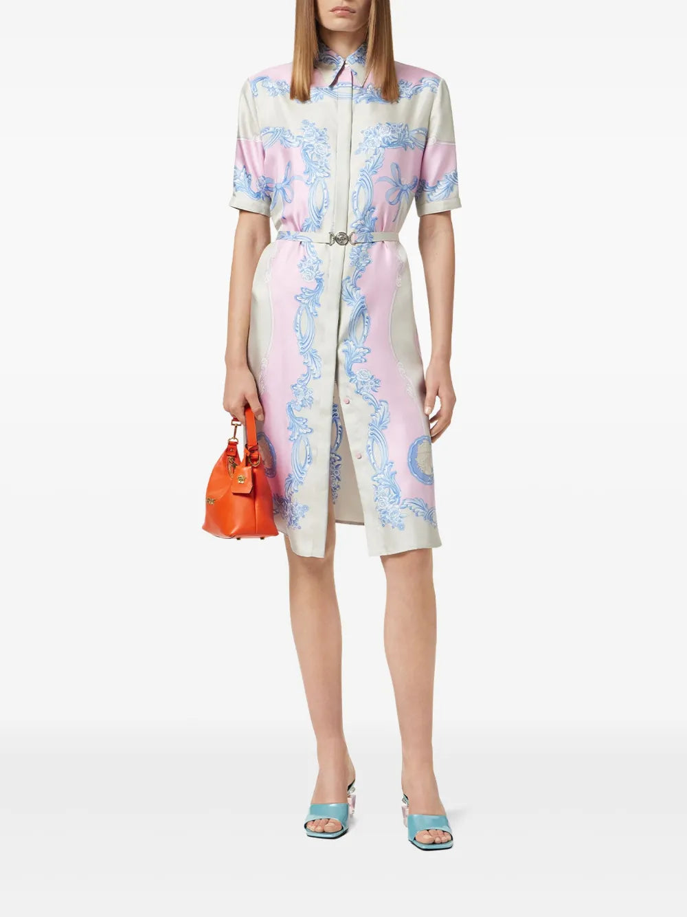 Cameo Midi Shirt Dress