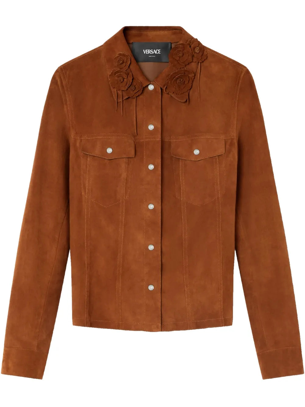 Floral Suede Jacket