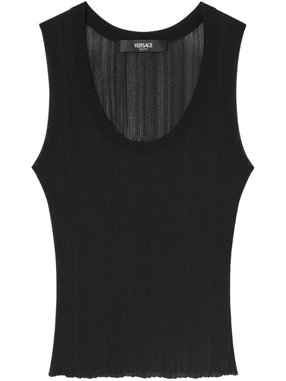Ribbed-Knit Tank Top