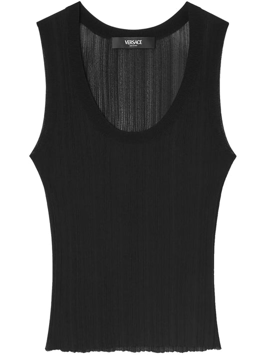 Ribbed-Knit Tank Top
