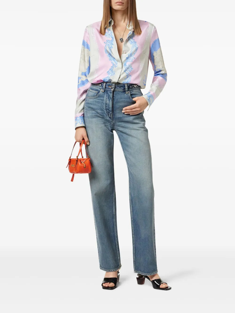 Cameo Silk Shirt