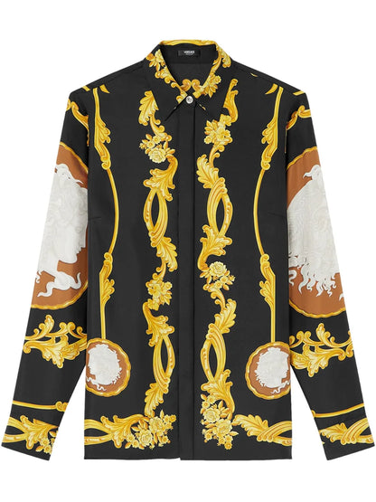 Cameo Silk Shirt